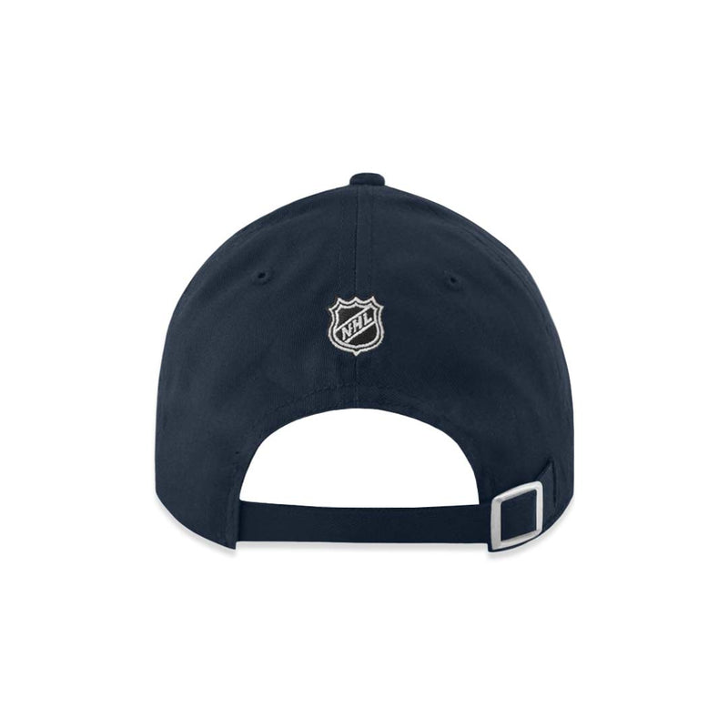 NHL - Men's Edmonton Oilers Flat Logo Hat (NHXX2KSMHDCC1PB 41NVY)