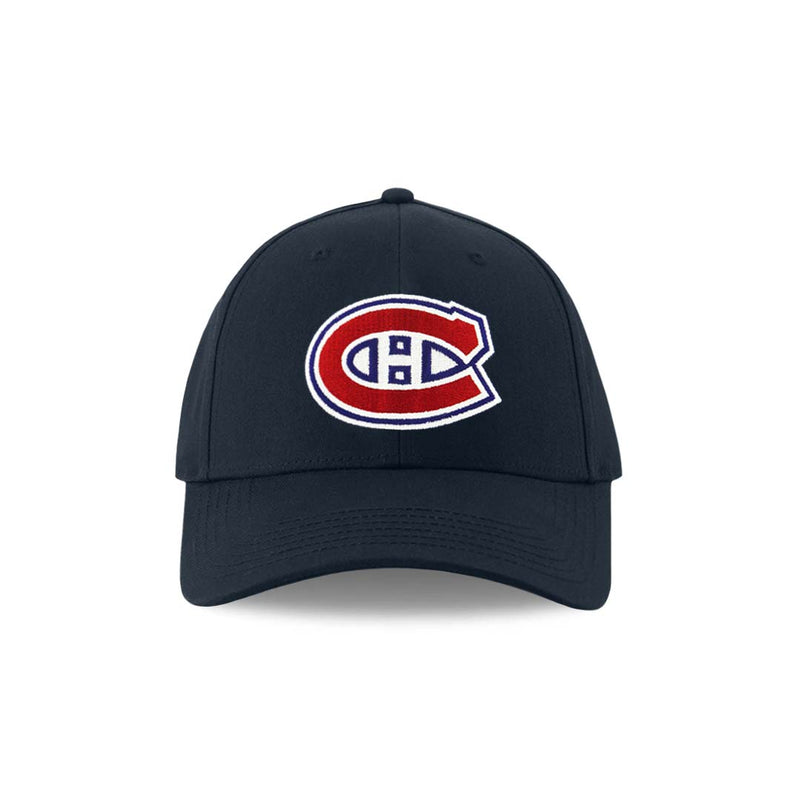 NHL - Men's Montreal Canadiens Flat Logo Hat (NHXX2KQMHDCC1PB 41NVY)