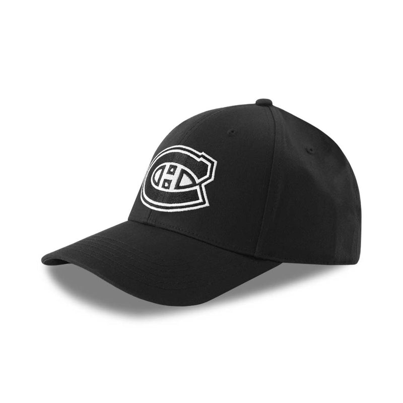 NHL - Men's Montreal Canadiens Flat Logo Hat (NHXX2KUMHDCC1PB 00BLK)