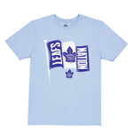 LNH - T-shirt pour homme avec drapeau des Maple Leafs de Toronto (NHXX26LMSC3A1PB 45LBL)