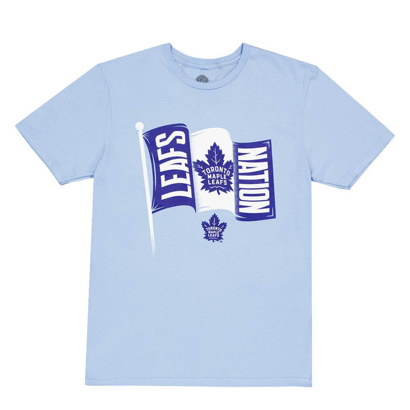 LNH - T-shirt pour homme avec drapeau des Maple Leafs de Toronto (NHXX26LMSC3A1PB 45LBL)