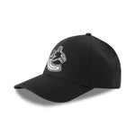 NHL - Men's Vancouver Canucks Flat Logo Hat (NHXX2KVMHDCC1PB 00BLK)
