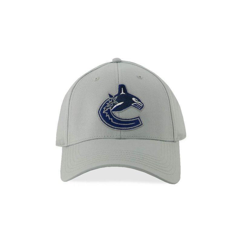 NHL - Men's Vancouver Canucks Flat Logo Hat (NHXX2KPMHDCC1PB 02GRY)