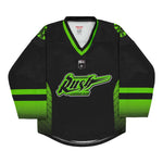 NLL - Kids' (Youth) Saskatchewan Rush Replica Jersey (K-SASKRUSH-JRSY-BLK)