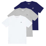 New Balance - Lot de 3 t-shirts en coton haute performance pour homme (NB 3085-3-0022N)