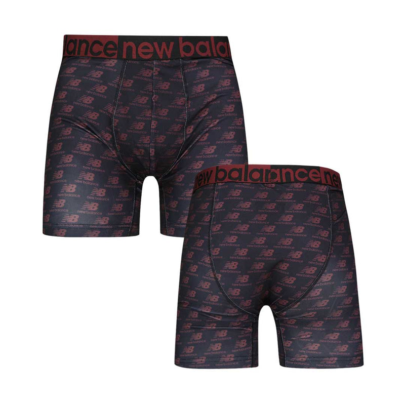 New Balance - Lot de 4 boxers premium pour homme (NB3017-4-0092N)