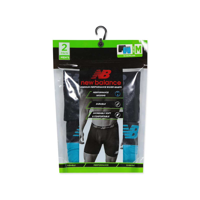 New Balance - Men's Premium 2 Pack Boxer Brief (NB3001-2 954N)
