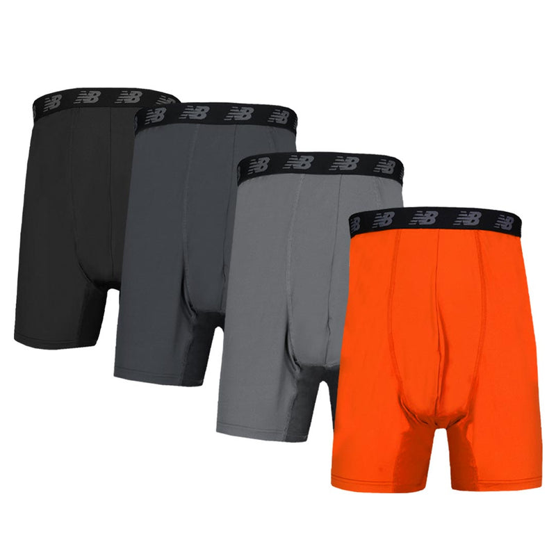 New Balance - Men's Premium 4 Pack Performance Boxer Brief (NB3017-4X 203N)