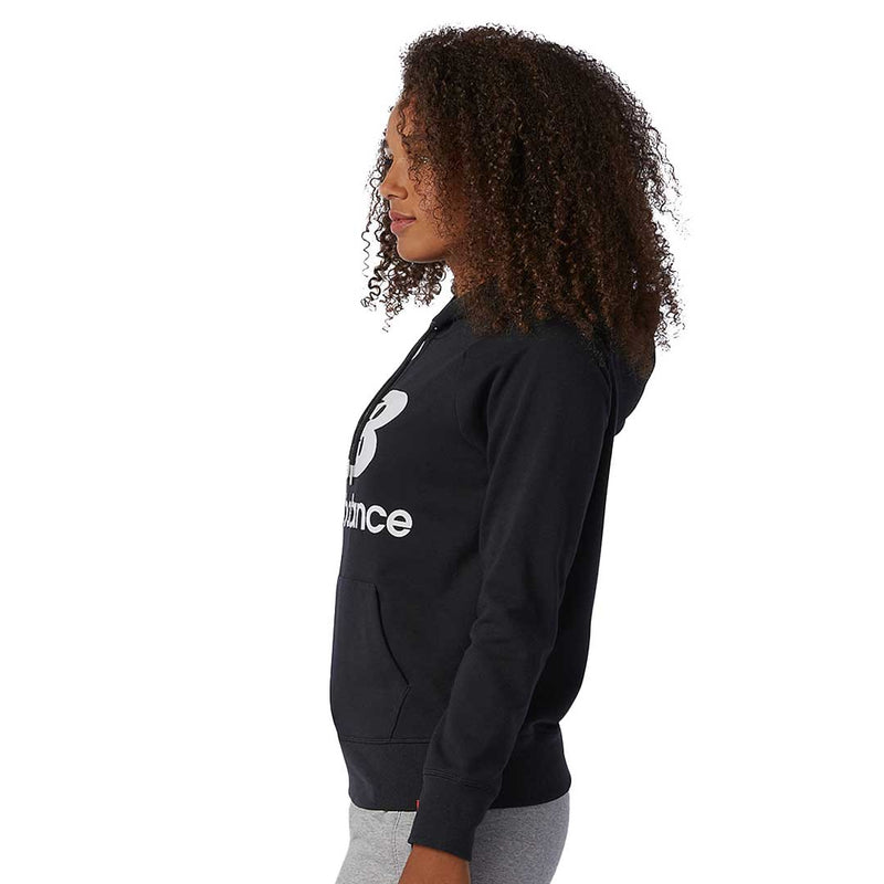 New Balance - Sweat à capuche Essentials pour femmes (WT03550 BK)