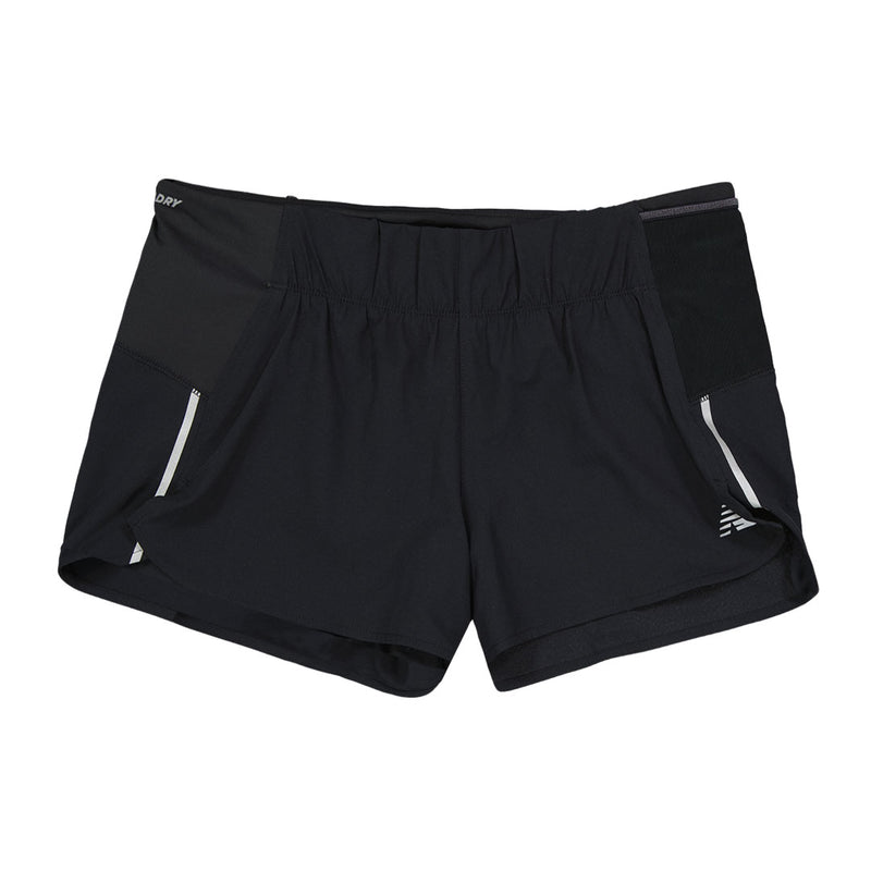 New Balance - Short Impact Run 3" pour femme (WS21267 BK)