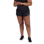 New Balance - Short Impact Run 3" pour femme (WS21267 BK)