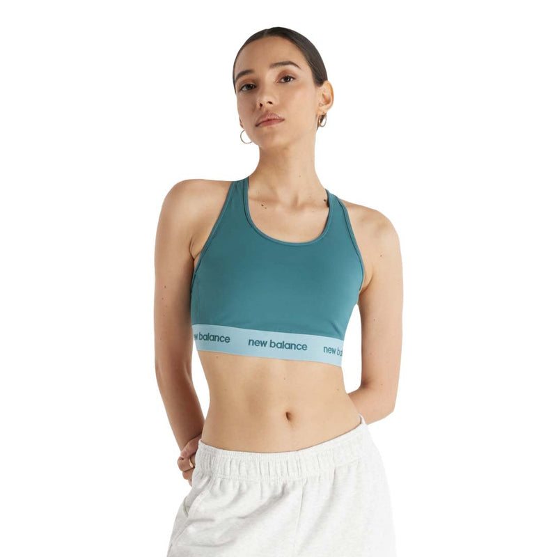 New Balance - Women's Medium Sleek Sports Bra  (WB41048 TEI)