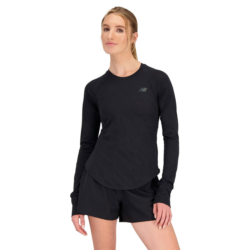 New balance women's discount long sleeve top