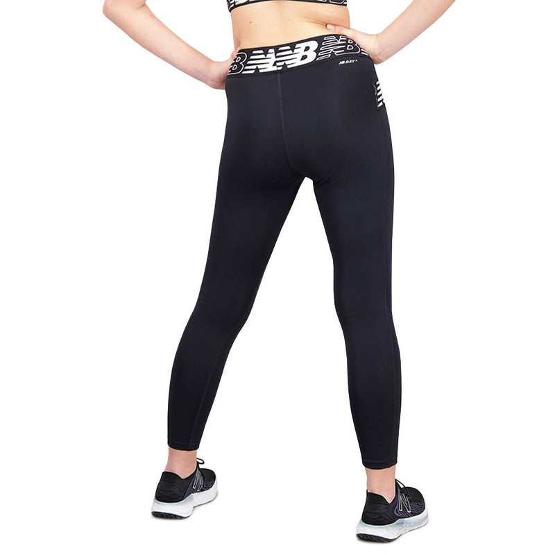 New Balance - Collant 7/8 taille haute Relentless pour femme (WP21177 BK)