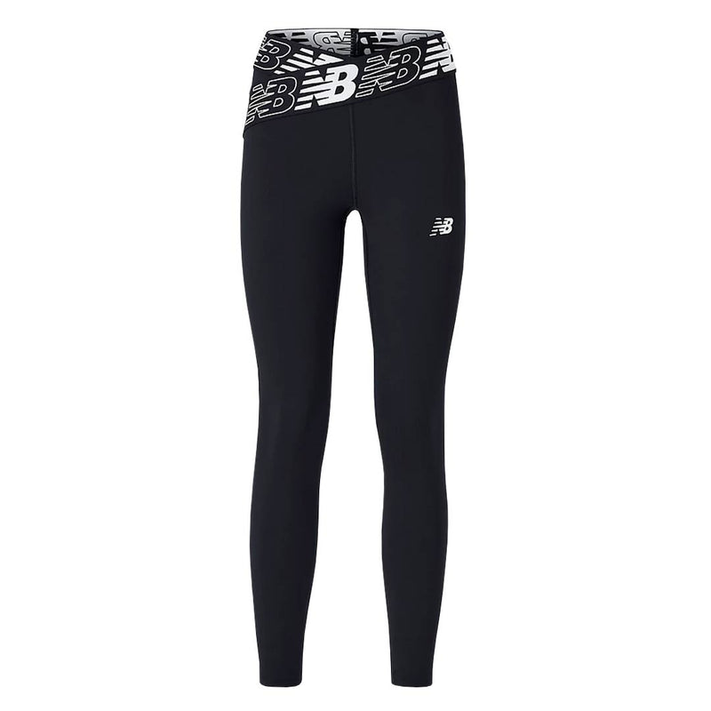 New Balance - Collant 7/8 taille haute Relentless pour femme (WP21177 BK)