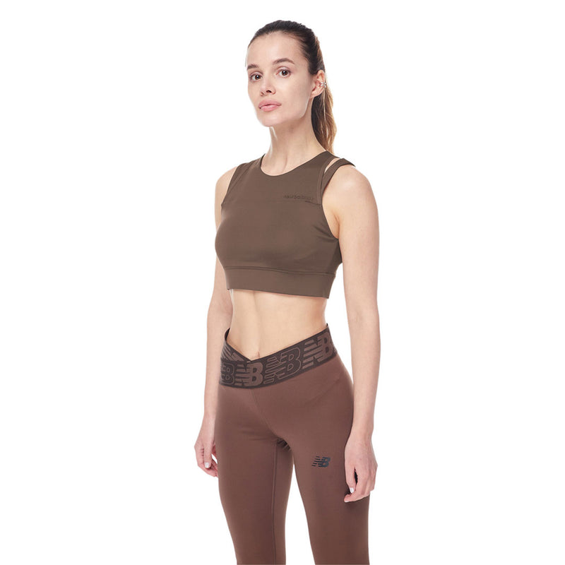 New Balance - Soutien-gorge court Shape Shield pour femme (WB21110 DUO)