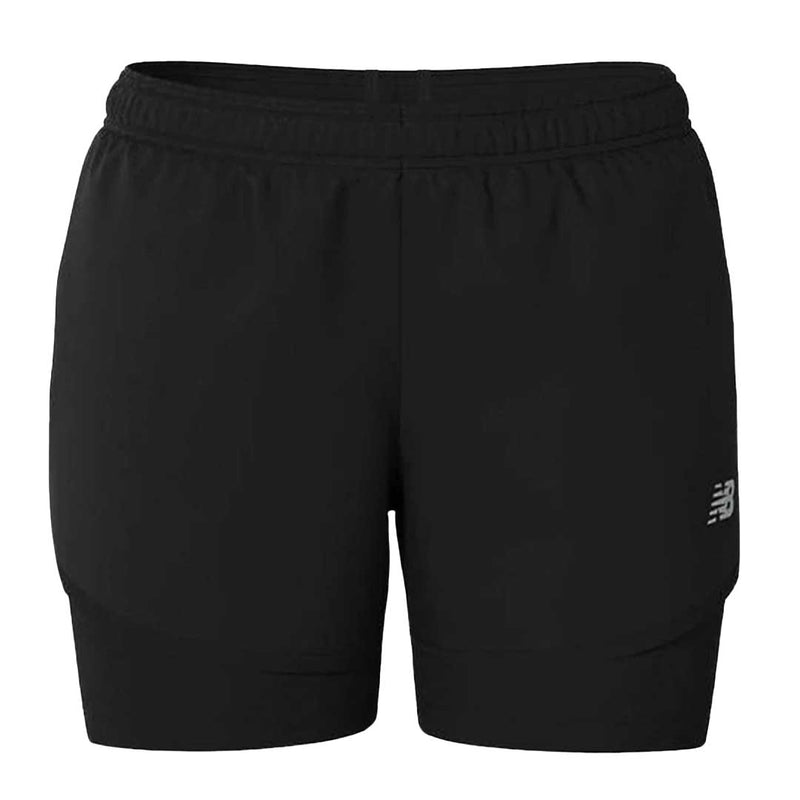 New Balance - Women's Sport Essential 2-In-1 3 Inch Shorts (WS41225 BK)