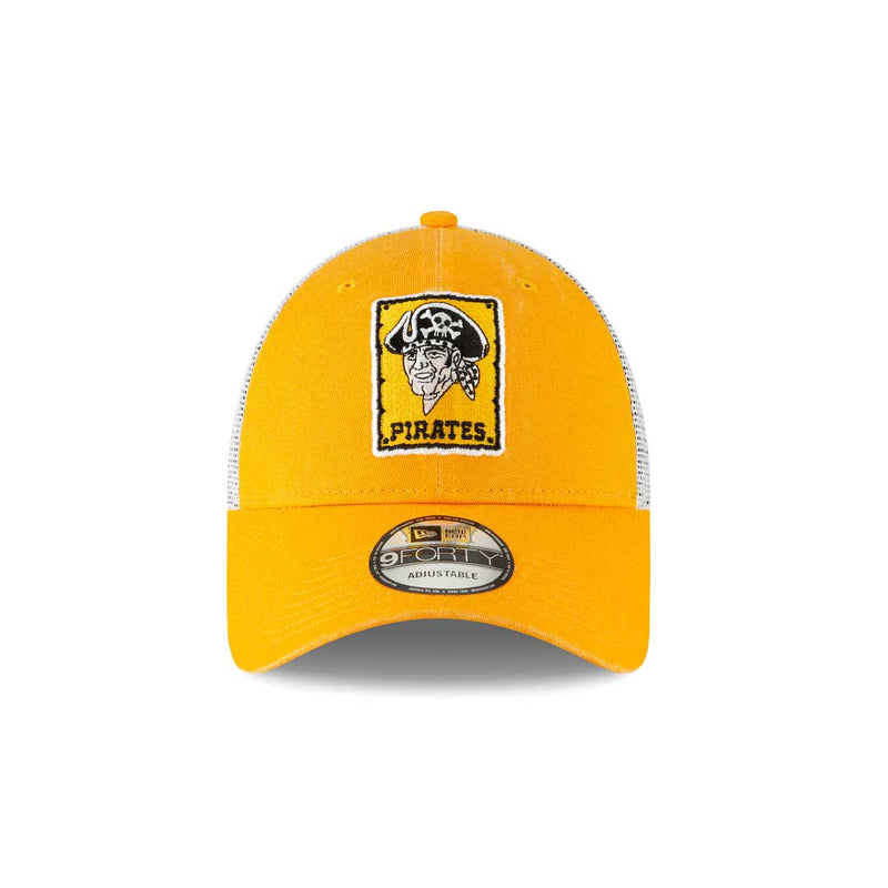 New Era - Pittsburgh Pirates Cooperstown 9FORTY Adjustable Trucker Hat (11946963)