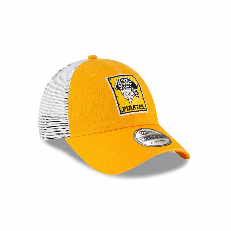 New Era - Pittsburgh Pirates Cooperstown 9FORTY Adjustable Trucker Hat (11946963)