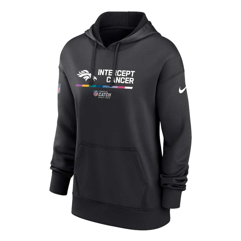 Nike - Women's Denver Broncos Crucial Catch Therma Performance Hoodie (NS56 00A ZUA 8UQ)