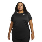 Nike - Women's Dri-Fit Short Sleeve T-Shirt (Plus Size) (FD0744 010)