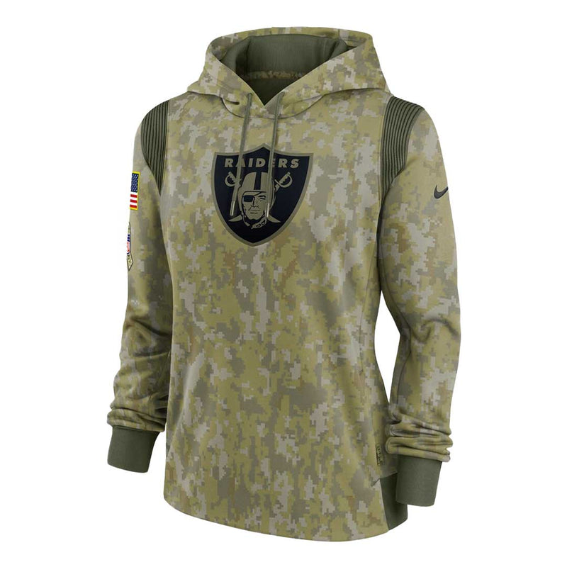 Nike - Women's Las Vegas Raiders 2021 Salute To Service Therma Performance Hoodie (NKQ7 10P5 A2Q KLG)