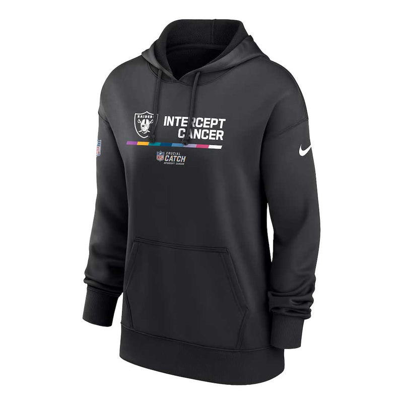 Nike - Women's Las Vegas Raiders Crucial Catch Therma Performance Hoodie (NS56 00A ZUQ 8UQ)