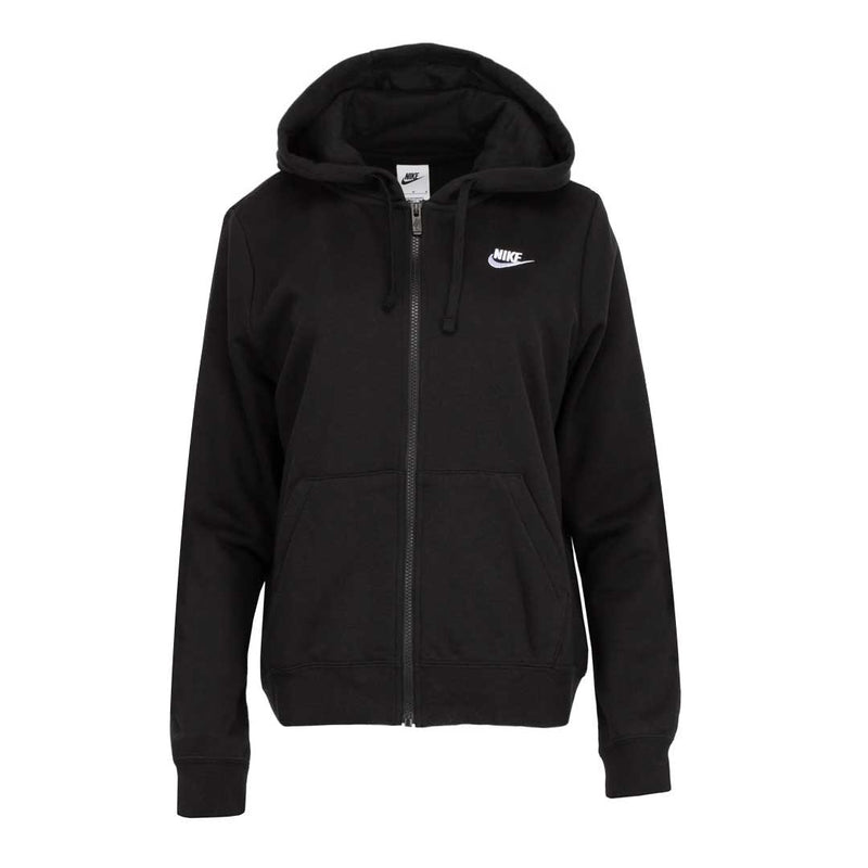 Nike - Women's NSW Club Fleece Full Zip Hoodie (DQ5471 010)