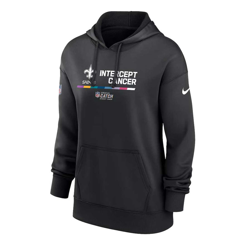 Nike - Women's New Orleans Saints Crucial Catch Therma Performance Hoodie (NS56 00A ZUM 8UQ)