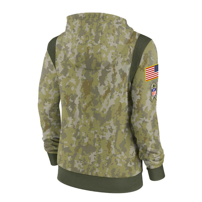 Nike - Women's Seattle Seahawks 2021 Salute To Service Therma Performance Hoodie (NKQ7 10P5 A2U KLG)