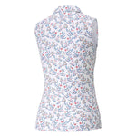 Puma - Polo Mattr Micro Floral SL pour fille (539786 01)