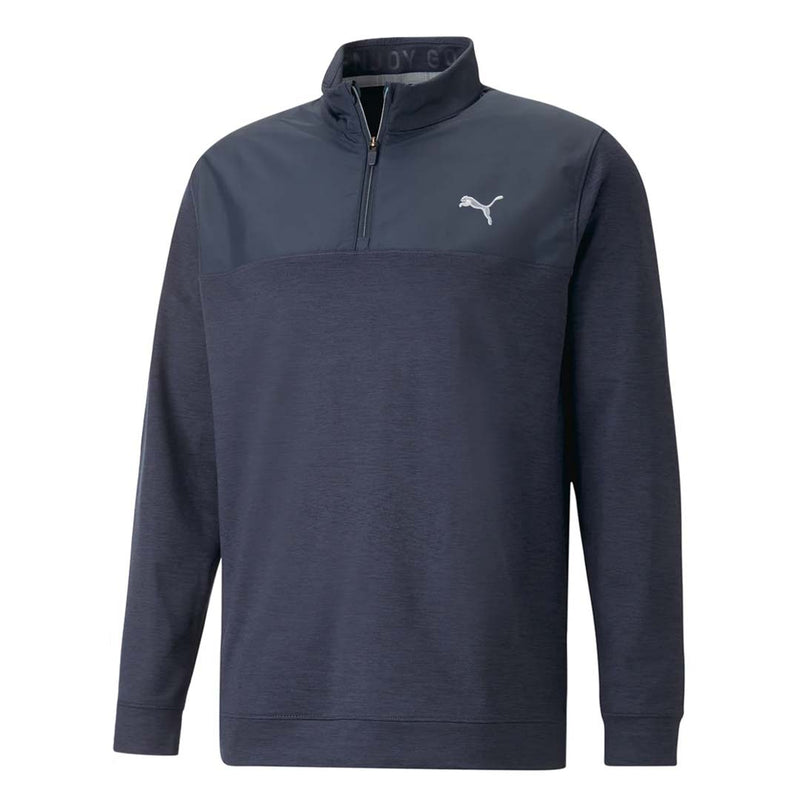 Puma - Pull Cloudspun Colorblock 1/4 Zip pour homme (537463 03)