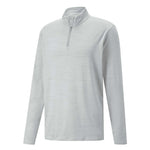 Puma - Men's Cloudspun GRYLBL 1/4 Zip Pullover (532016 02)