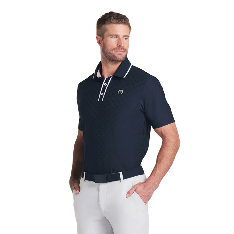 Puma - Men's Puma x Arnold Palmer Tipped Jacquard Golf Polo