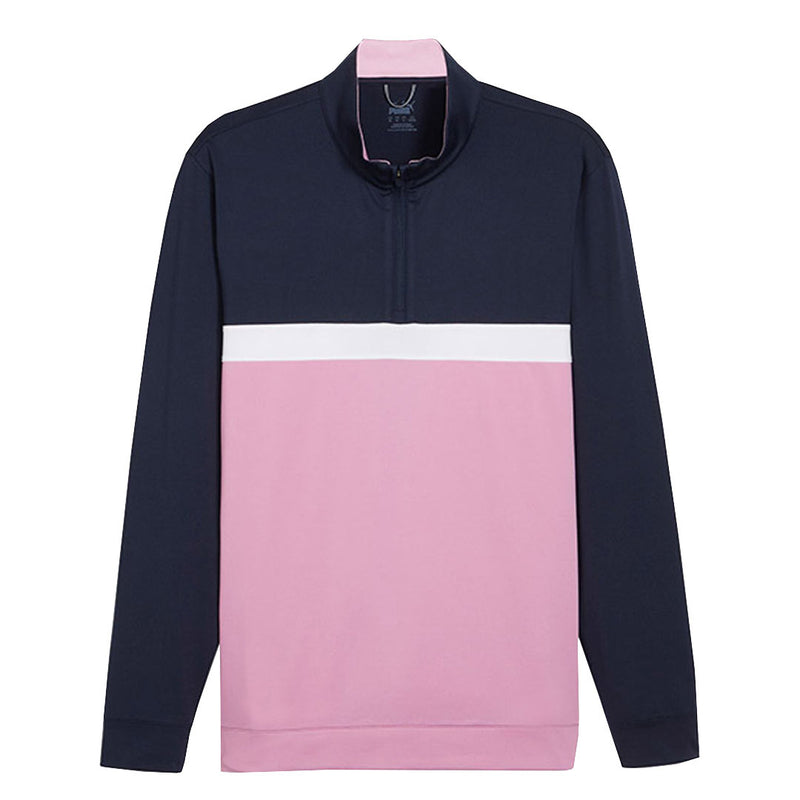 Puma - Men's Pure Colourblock Golf 1/4 Zip Pullover (625887 02)
