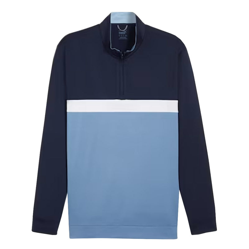 Puma - Men's Pure Colourblock Golf 1/4 Zip Pullover (625887 05)