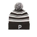 Puma - Men's WRMLBL Stripe Pom Beanie (024809 01)