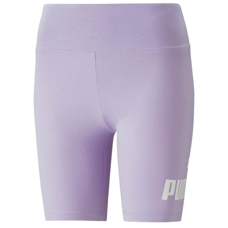 Buy Puma Ess 7 Inch Logo Womens Purple Shorts online