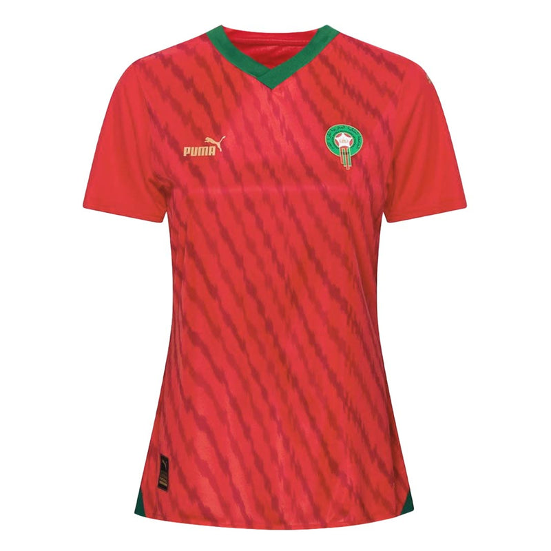 Puma - Women's FRMF Morocco 23/24 World Cup Home Replica Jersey (774647 01)