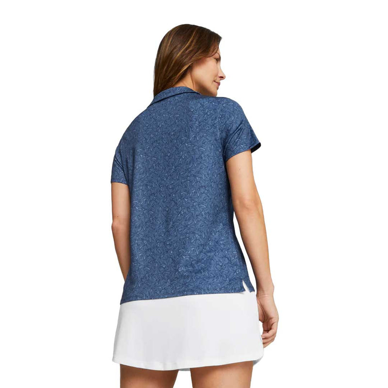 Puma - Polo de golf à manches courtes MATTR Tidal Wave pour femme (621632 01)