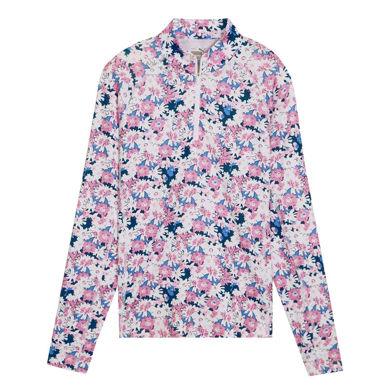 Puma - Women's YouV Bloom 1/4 Zip (625905 01)