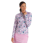 Puma - Women's YouV Bloom 1/4 Zip (625905 01)