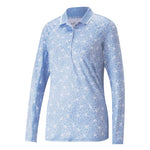 Puma - Polo manches longues YouV Island Flower pour femme (539037 02)