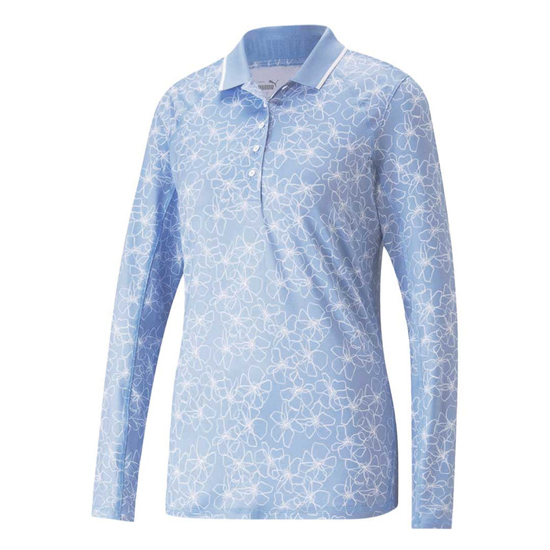 Puma - Polo manches longues YouV Island Flower pour femme (539037 02)