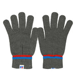 Russel Athletic - Men's Acrylic 2 Piece Cuff Beanie & Glove Set (RARU0EBMP2LC1WN 06GRH)