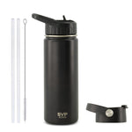 SVP Sports - Bouteille isotherme 18 oz - Chaud et froid (18OZ-SVP-BLK)