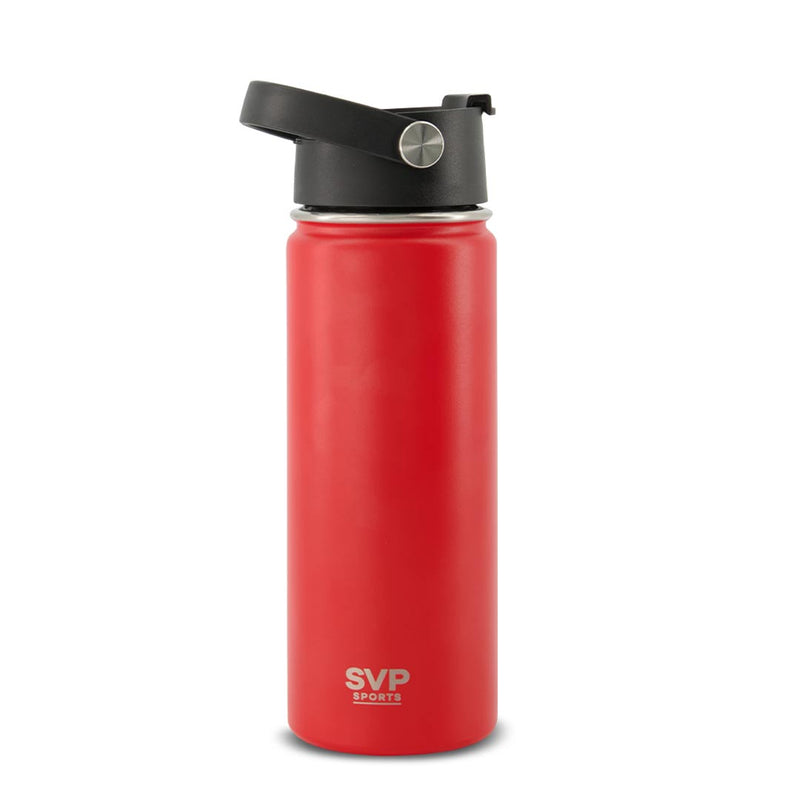 SVP Sports - Bouteille isotherme 18 oz - Chaud et froid (18OZ-SVP-RED)