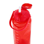 SVP Sports - Bouteille d'eau d'hydratation de 64 oz (64OZ-REDCLEAR)