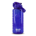 SVP Sports - Bouteille d'eau d'hydratation de 64 oz (64OZ-BLUCLEAR)