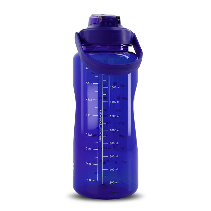SVP Sports - Bouteille d'eau d'hydratation de 64 oz (64OZ-BLUCLEAR)